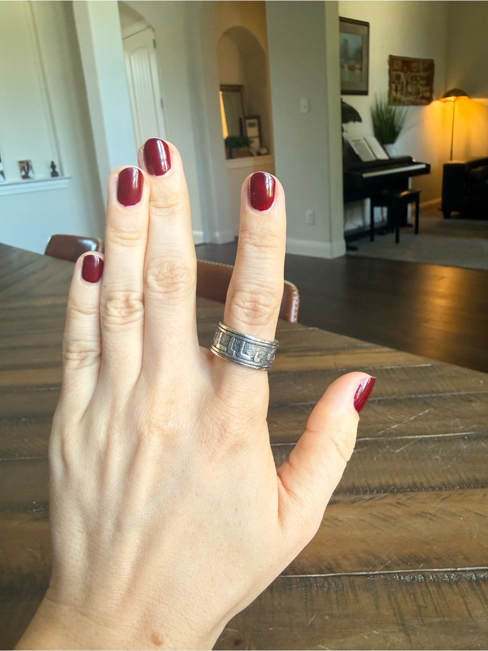 James Avery Sterling Silver Textured Band - Silver